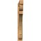 Ekena Millwork Olympic Block Rough Sawn Outlooker, Western Red Cedar, 6"W x 38"D x 46"H OUT06X38X46OLY05RWR - alternate 3